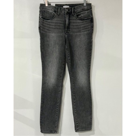 NWT Good American Good Legs High Rise Denim in Black152 14/32 - Picture 4 of 9